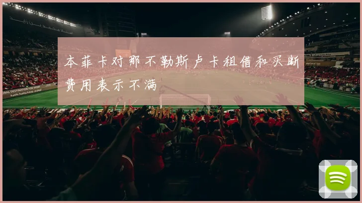 本菲卡对那不勒斯卢卡租借和买断费用表示不满